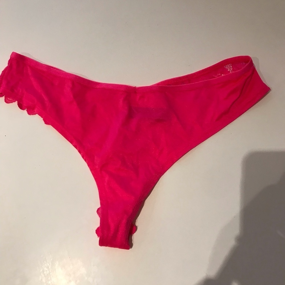 La SENZA Pink Minimal Coverage Panties nwot​​​​